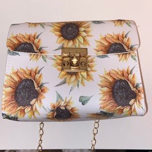 Shein sunflower across the body bag
